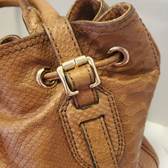 Antonio Melani Brown Weekender Bag - Picture 6 of 10